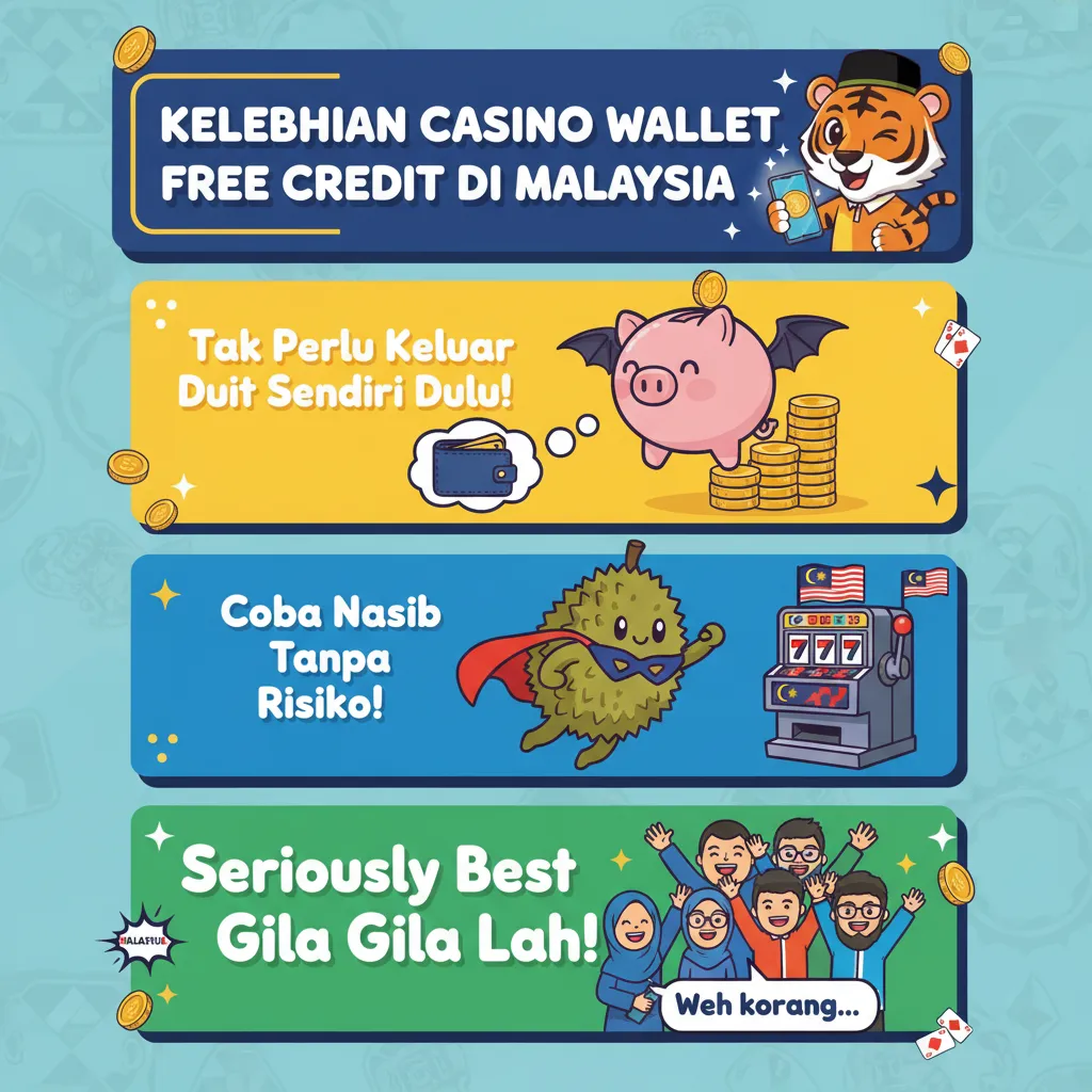Kelebihan Casino Wallet Free Credit di Malaysia