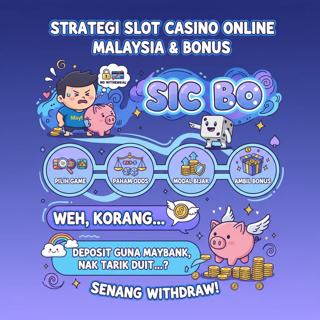 Strategi Slot Casino Online Malaysia dan Bonus