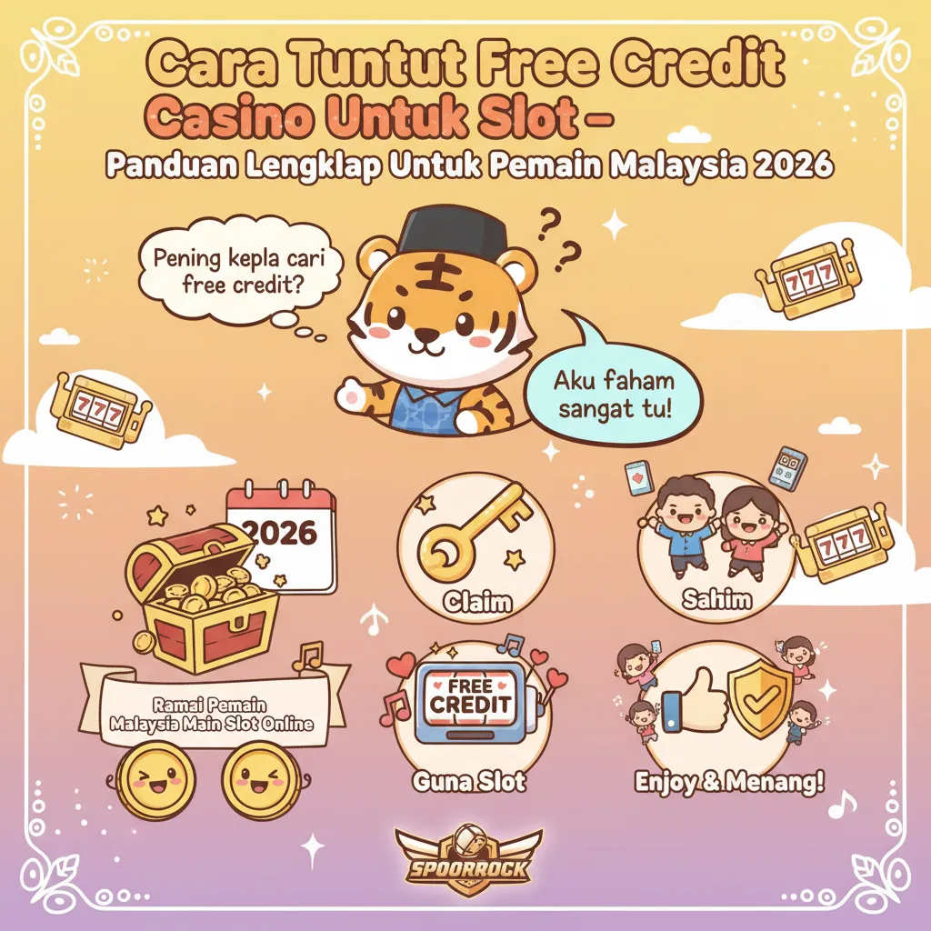 Cara Tuntut Free Credit Casino Untuk Slot