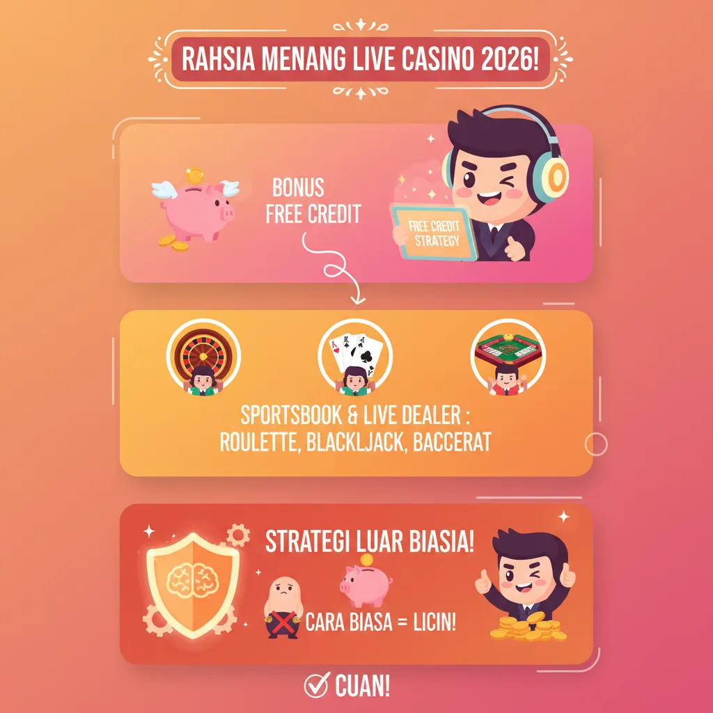 Strategi Menang Live Casino Dengan Bonus