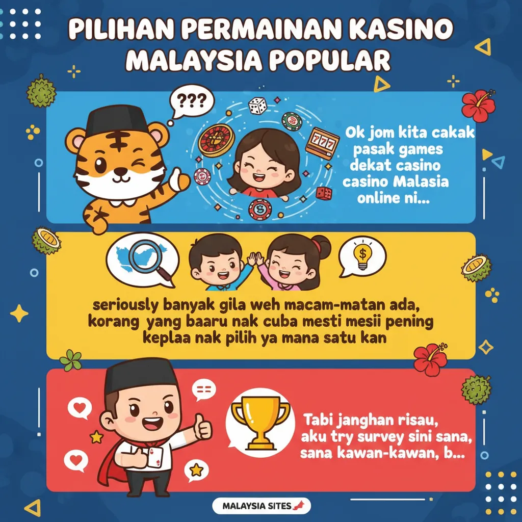 Pilihan Permainan Kasino Malaysia Popular