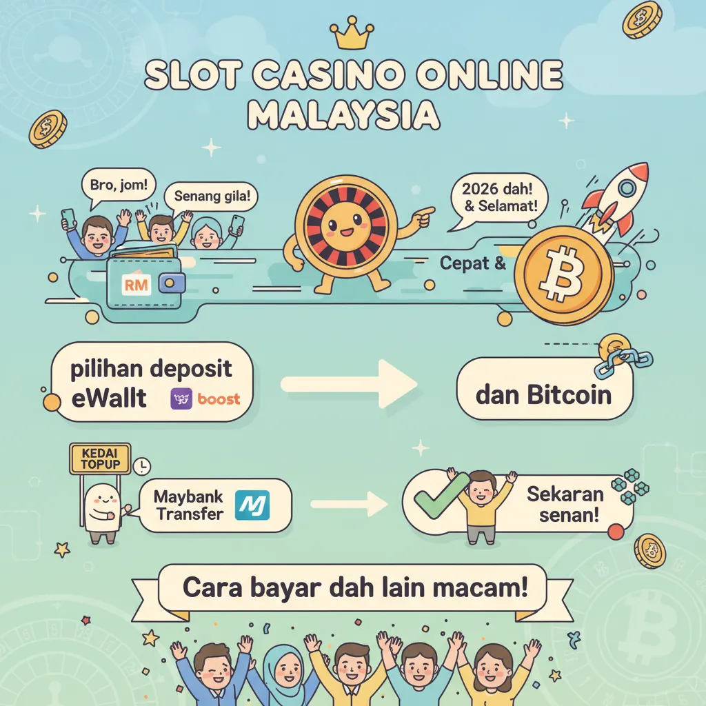 Pilihan Deposit eWallet dan Bitcoin di Malaysia