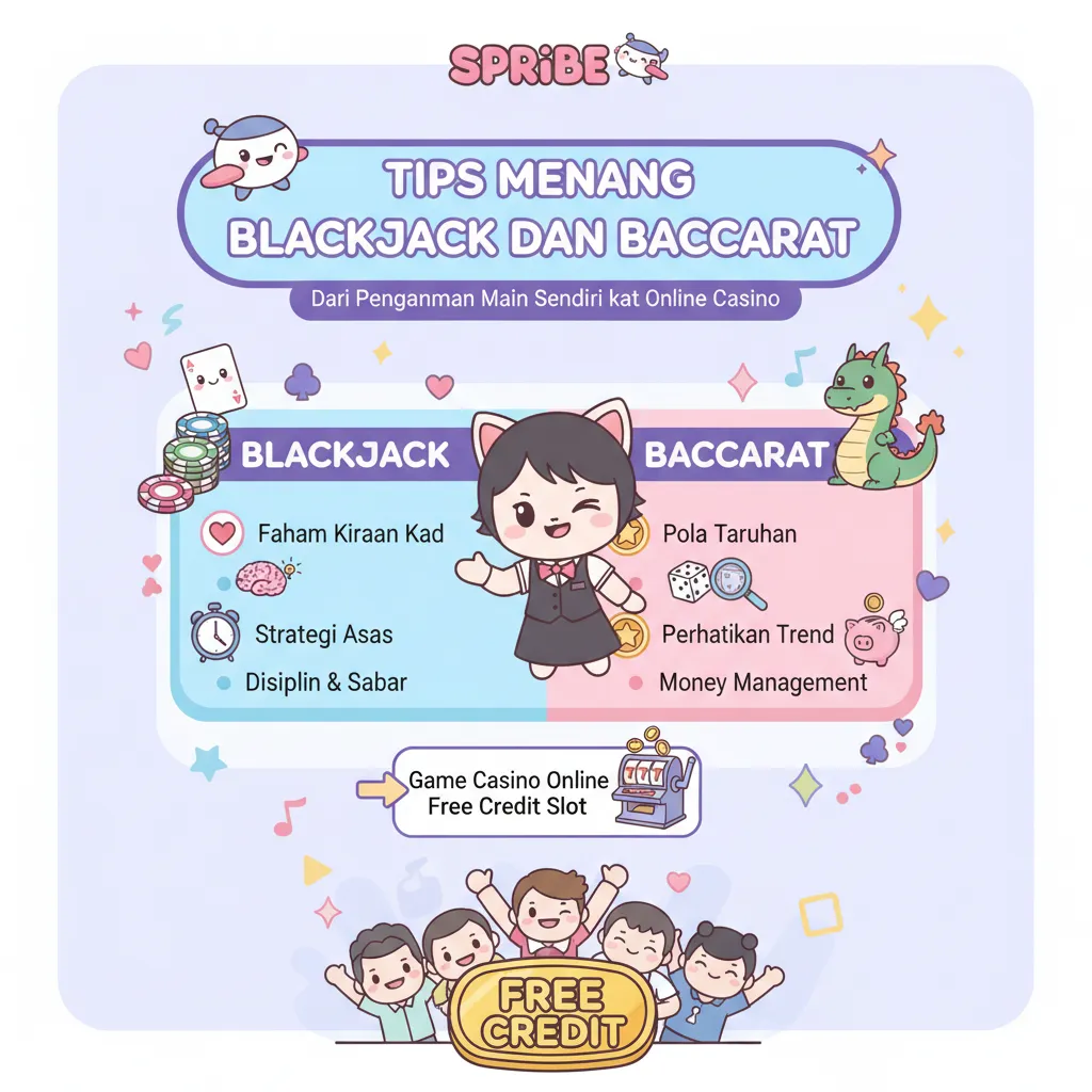 Tips Menang Blackjack Dan Baccarat