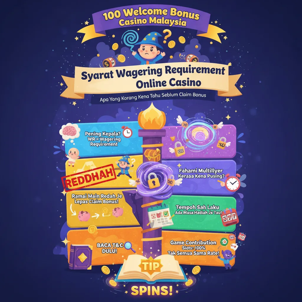 Syarat Wagering Requirement Online Casino